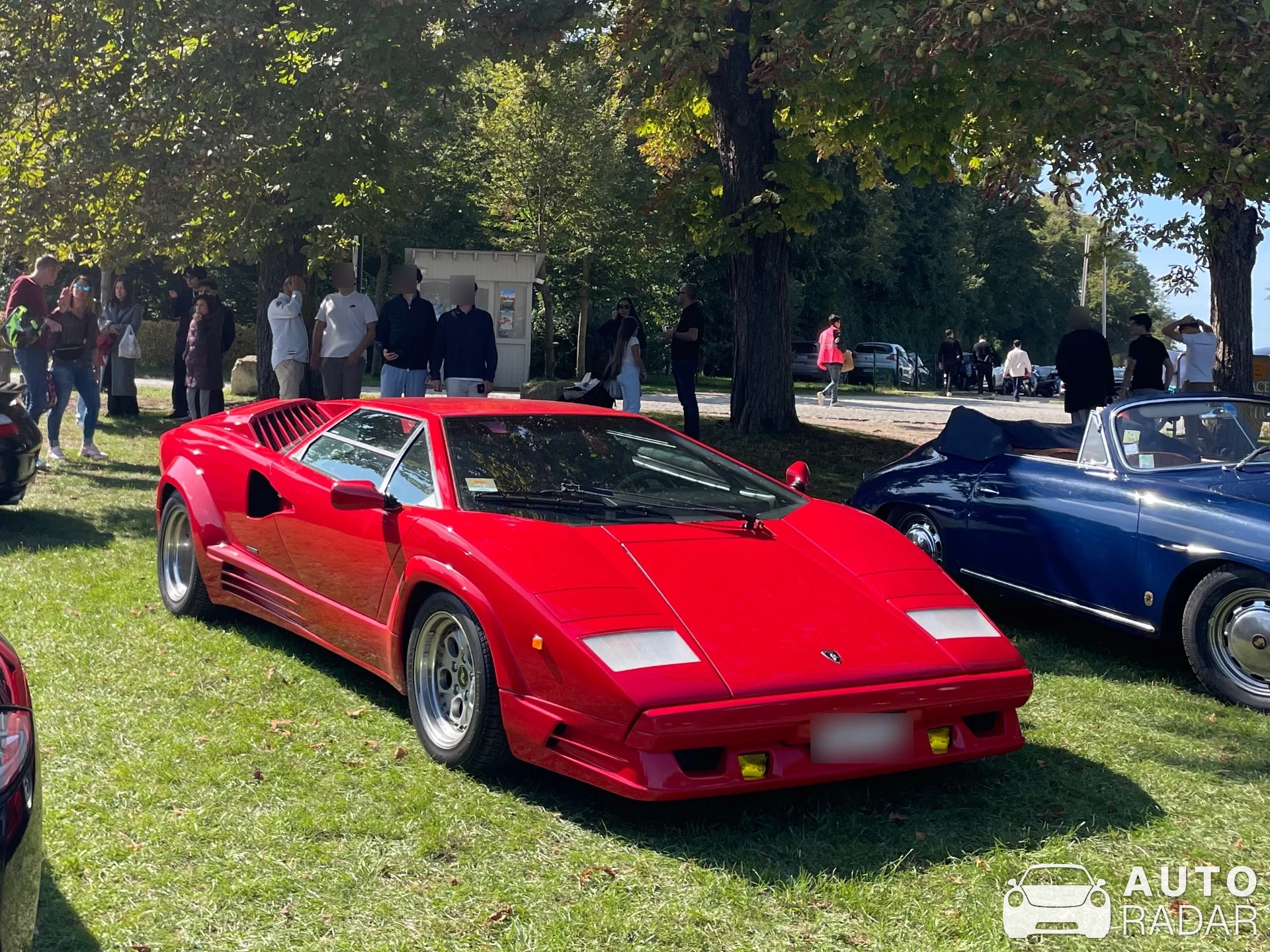 Lamborghini Countach 25th Anniversary spotted in Chantilly, France