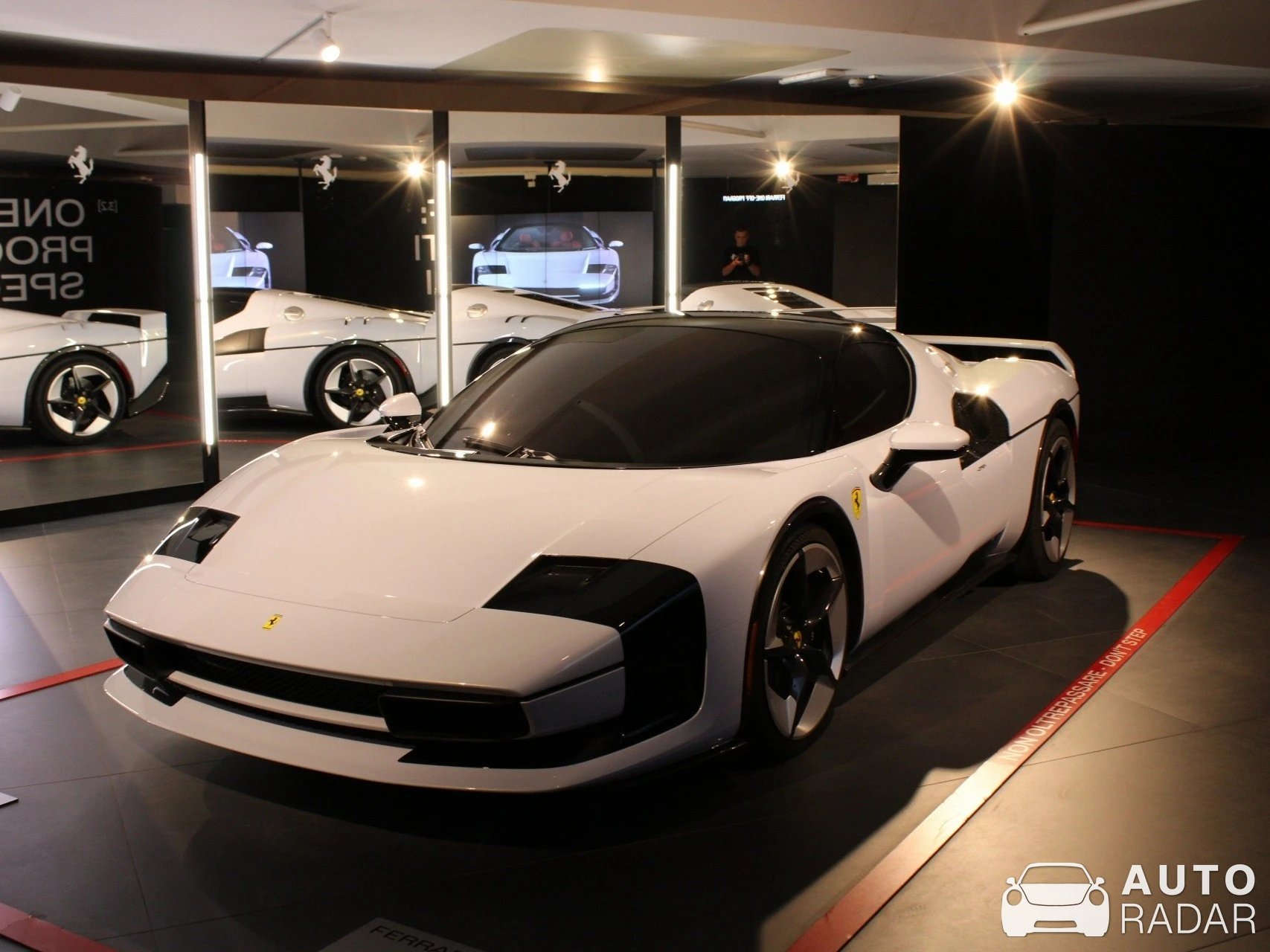 Ferrari SC40 spotted in Fiorano Modenese