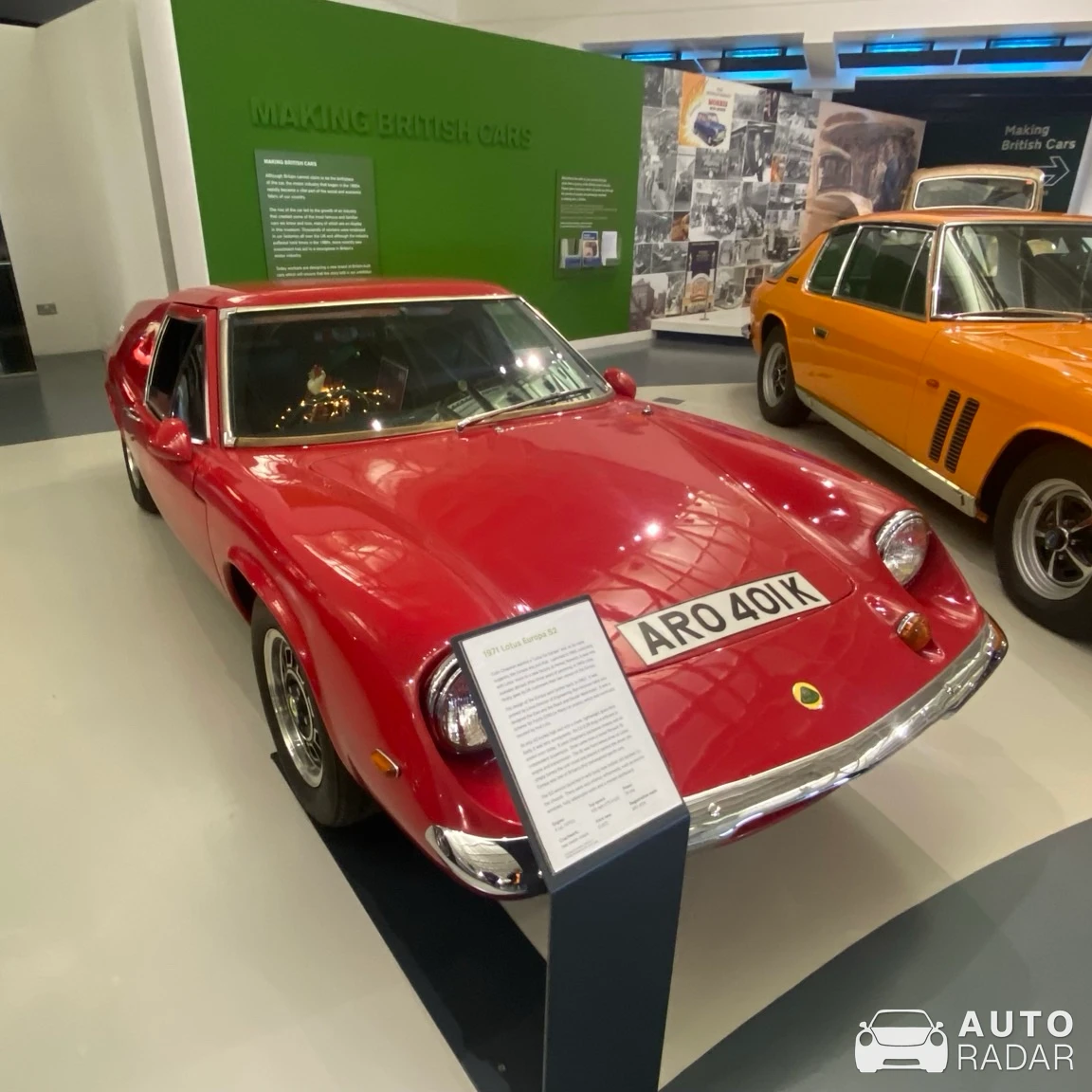 Lotus Europa S2 spotted in Lighthorne Heath, United Kingdom