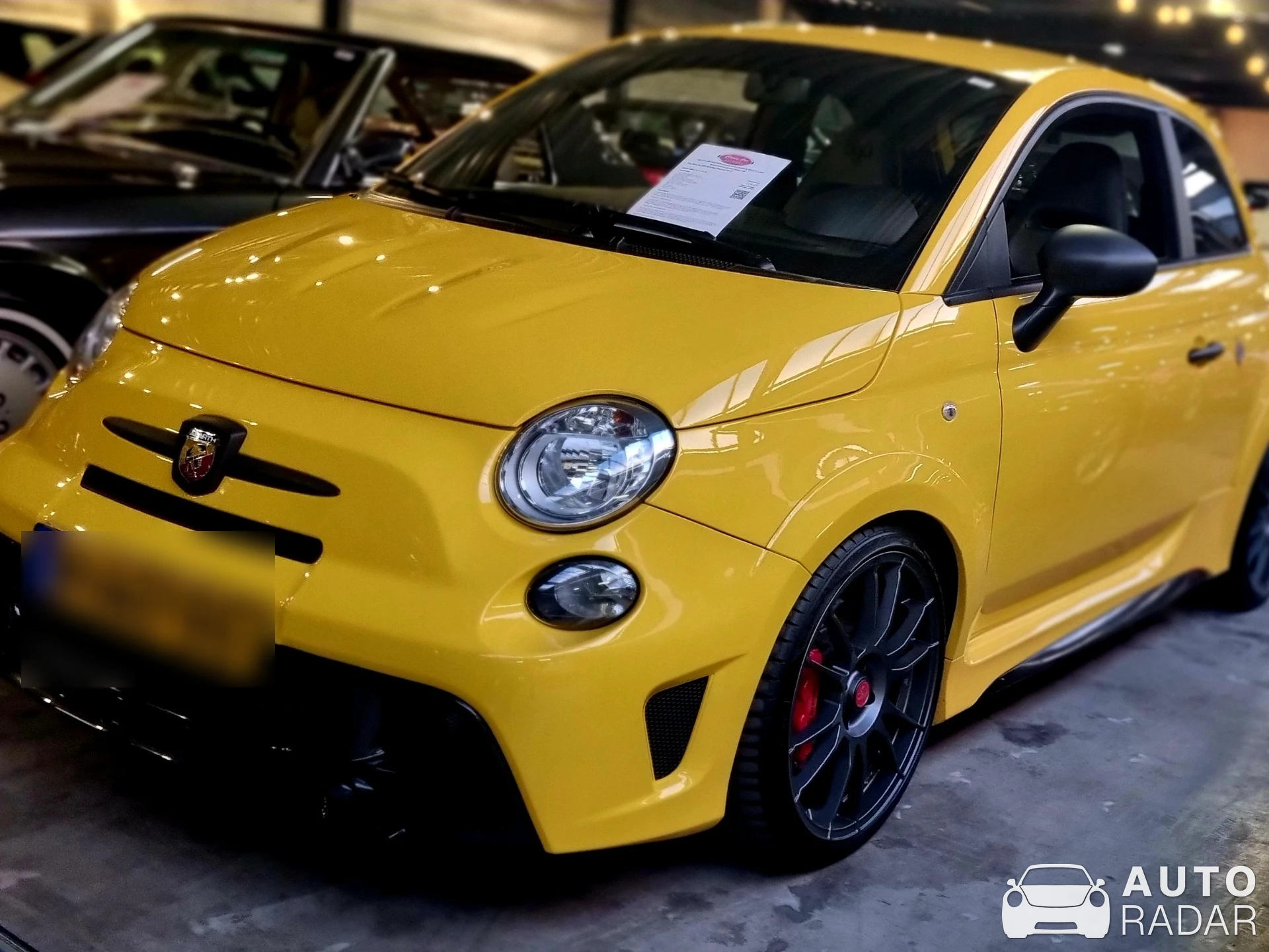 Abarth 695 Biposto spotted in Brummen, Netherlands