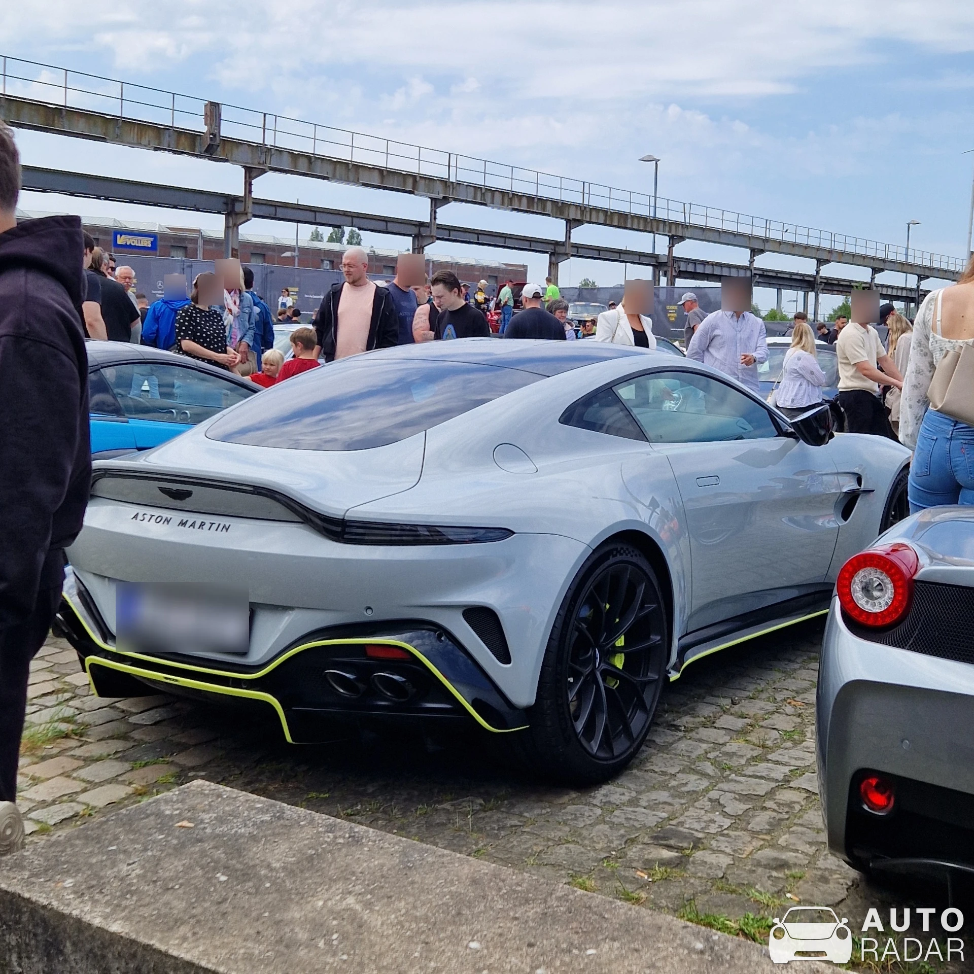 Aston Martin V8 Vantage AMR spotted in Bremen