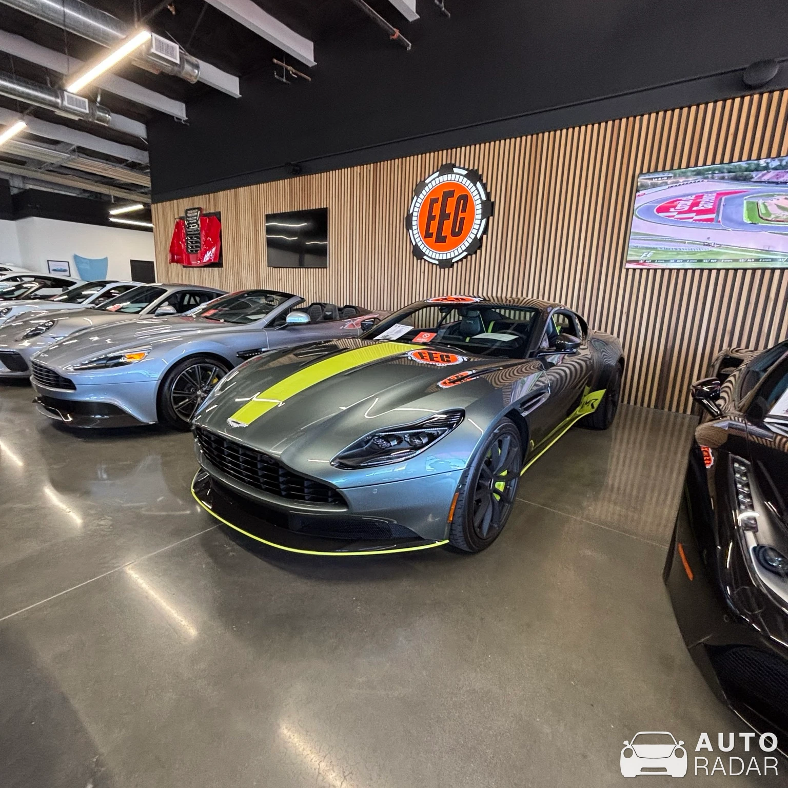 Aston Martin DB11 AMR spotted in San Clemente