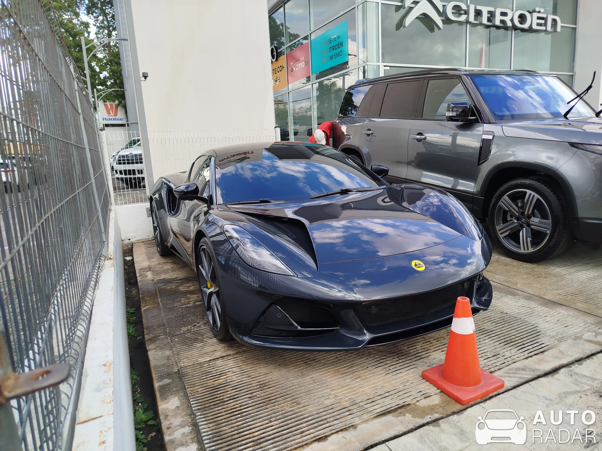 Lotus Emira V6 spotted in Santo Domingo
