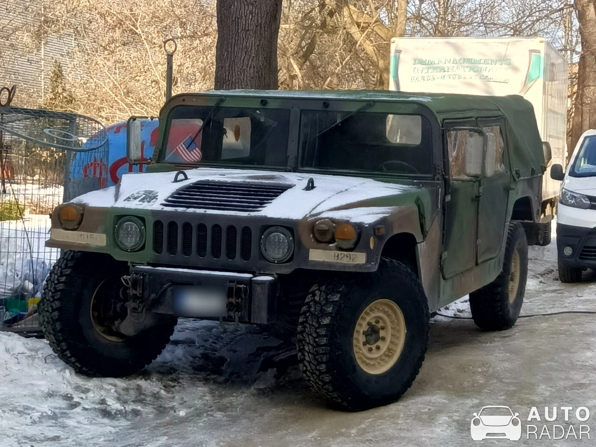 Hummer H1 spotted in Łódź, Poland