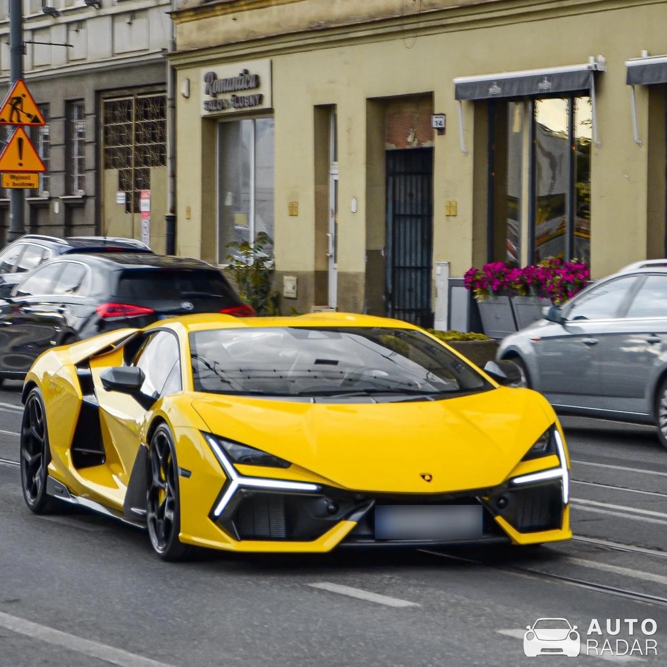 Lamborghini Revuelto spotted in Bydgoszcz, Poland