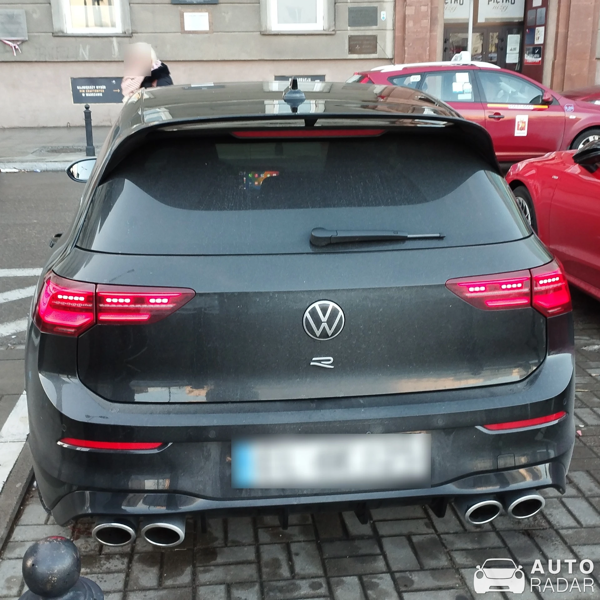 Volkswagen Golf 8 R spotted in Warszawa, Poland