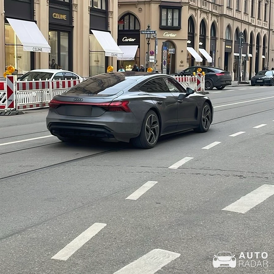 Audi S E-Tron GT spotted in München