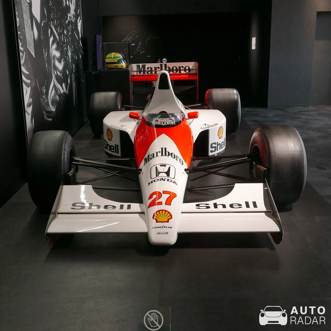 McLaren MP4/6 spotted in Suzuka