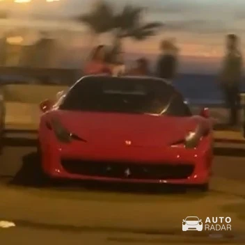Ferrari 458 Italia spotted in Concón, Chile