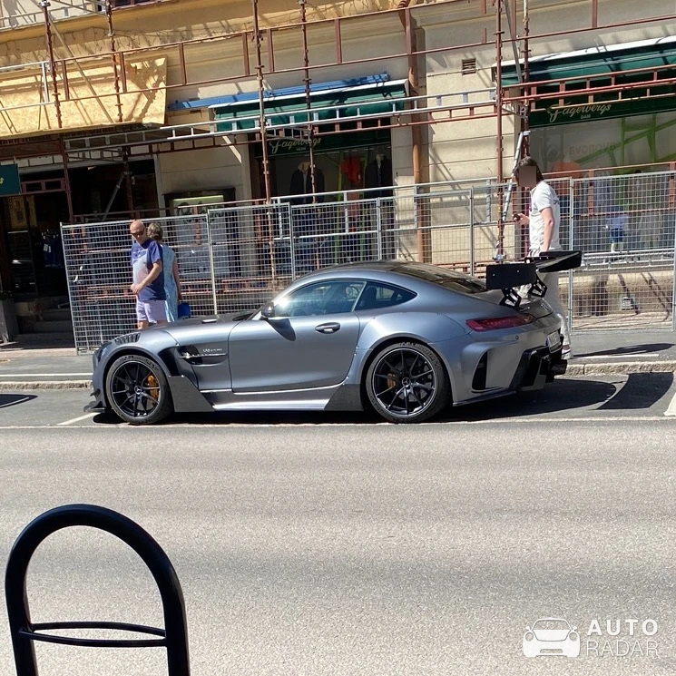 Mercedes-AMG GT C190 spotted in Vara, Sweden