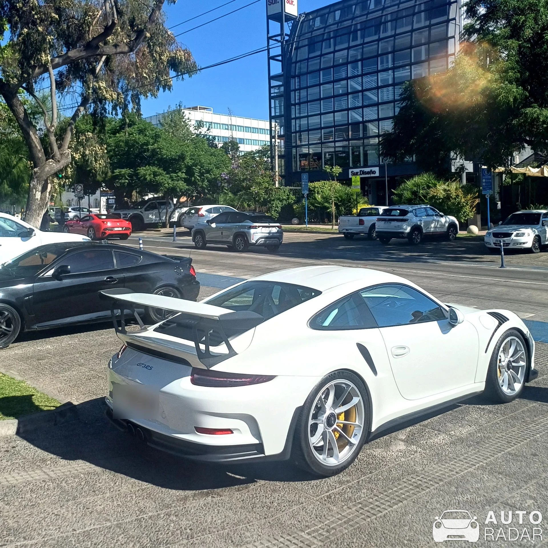 Porsche 991 GT3 RS MkII spotted in Santiago, Chile