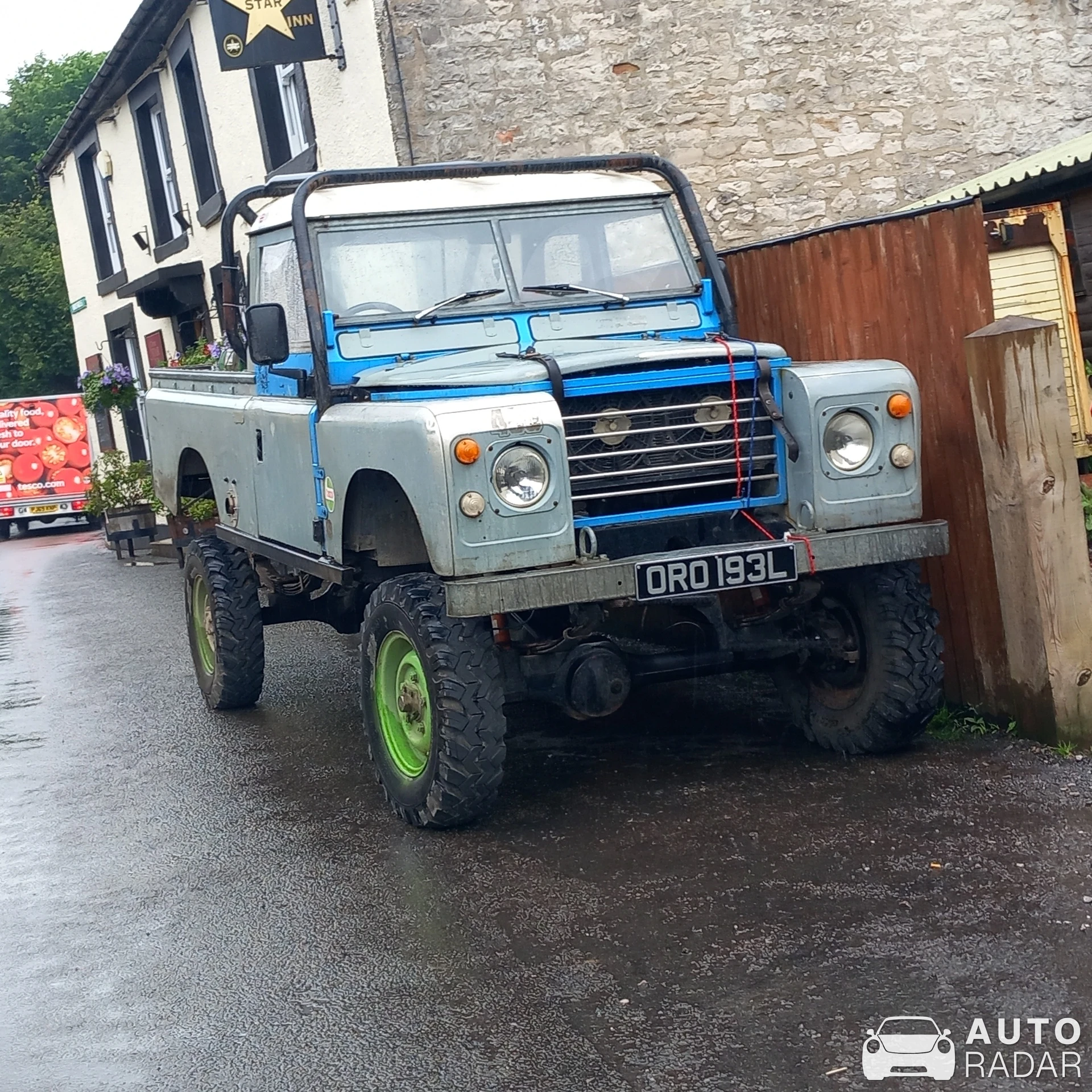 Land Rover Defender spotted in Tideswell, United Kingdom
