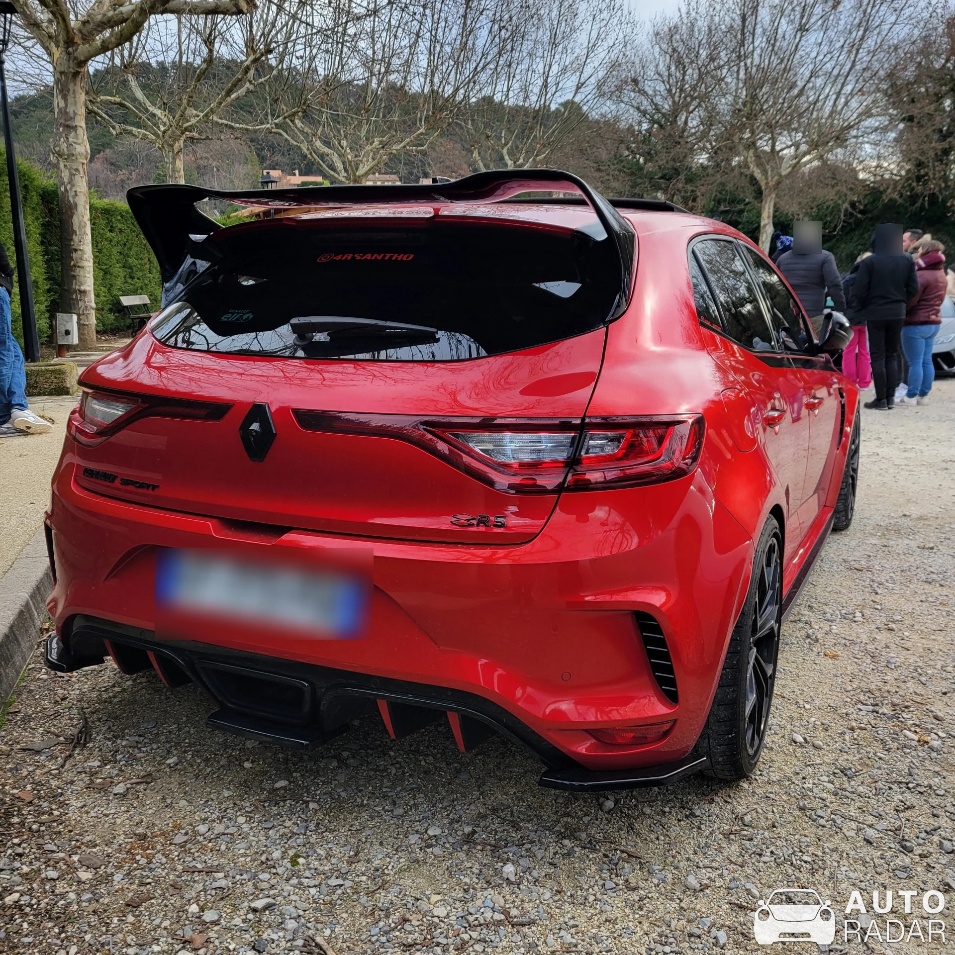 Renault Mégane RS Trophy 2018 spotted in Eurre, France