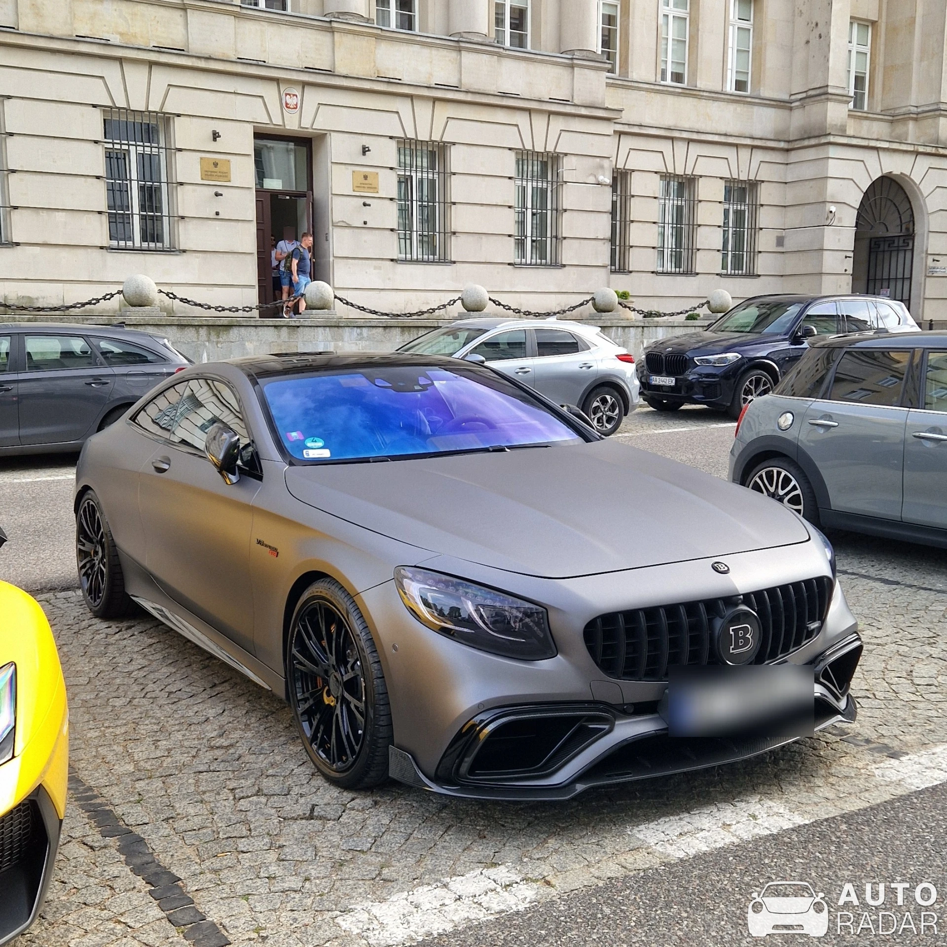 Mercedes-AMG Brabus S B40S-800 Coupé C217 2018 spotted in Warszawa