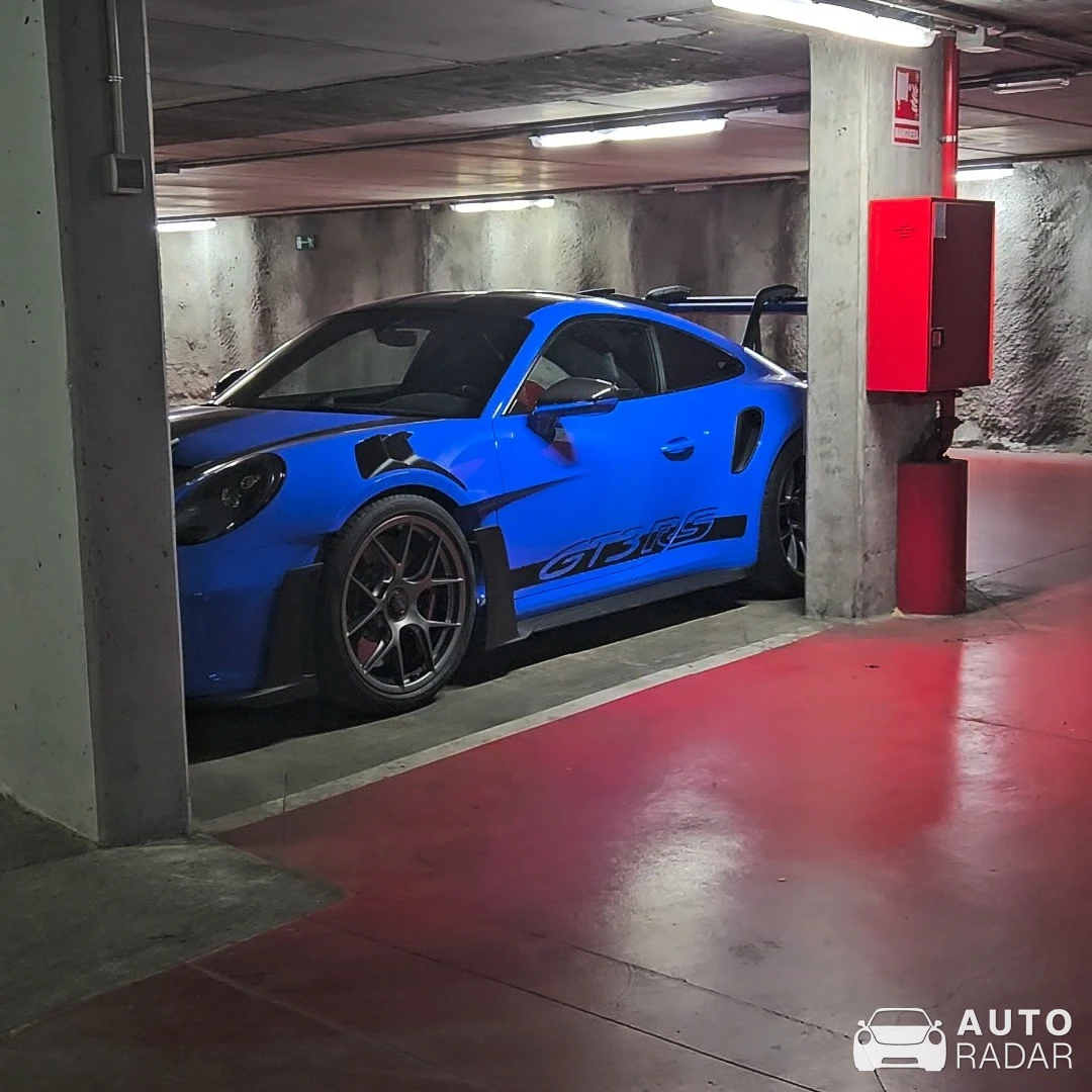 Porsche 992 GT3 RS MkI spotted in Madrid, Spain