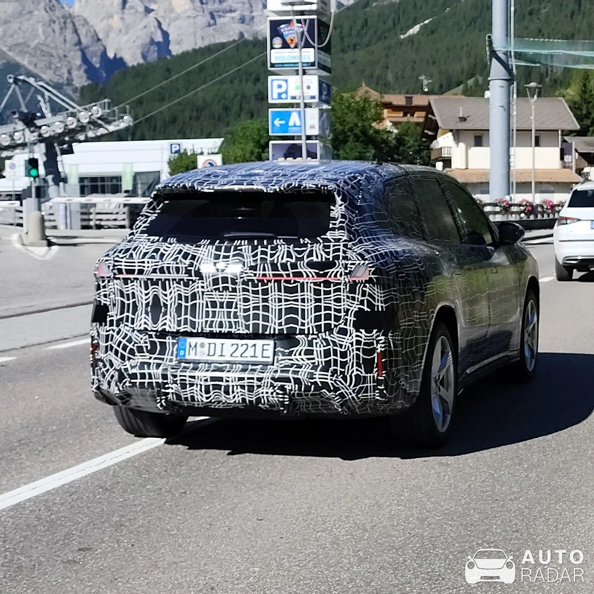 BMW iX3 G08 spotted in Badia