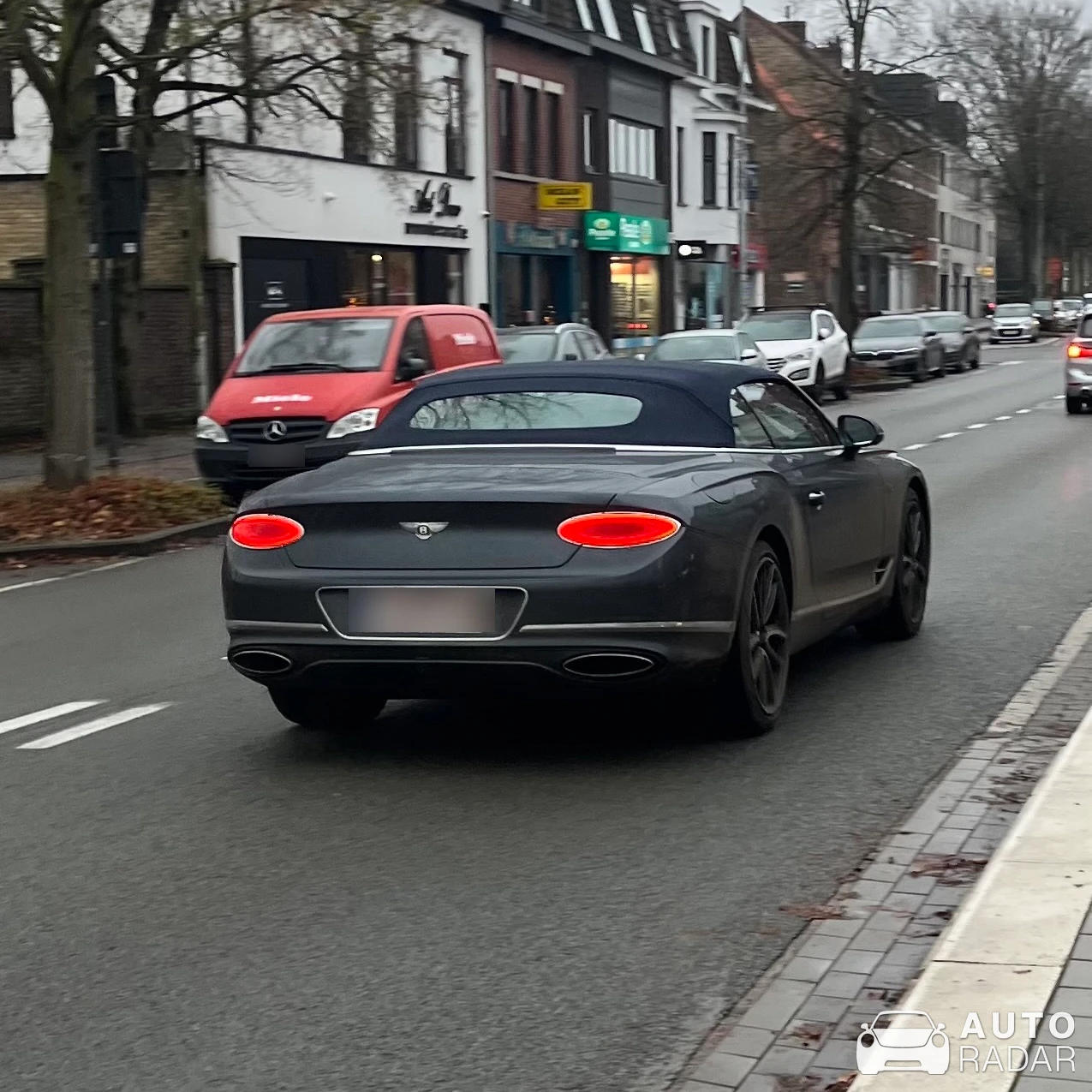 Bentley Continental Convertible spotted in Brugge