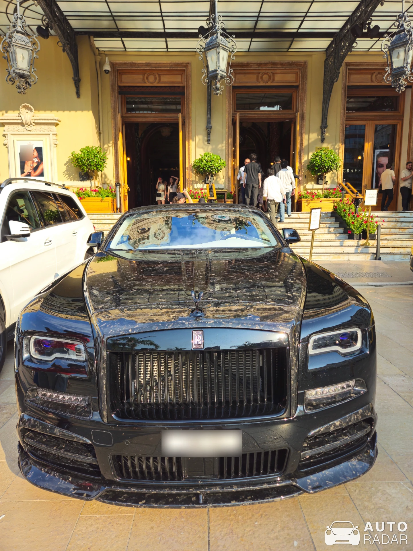 Rolls-Royce Wraith Black Badge Mansory spotted in Monaco