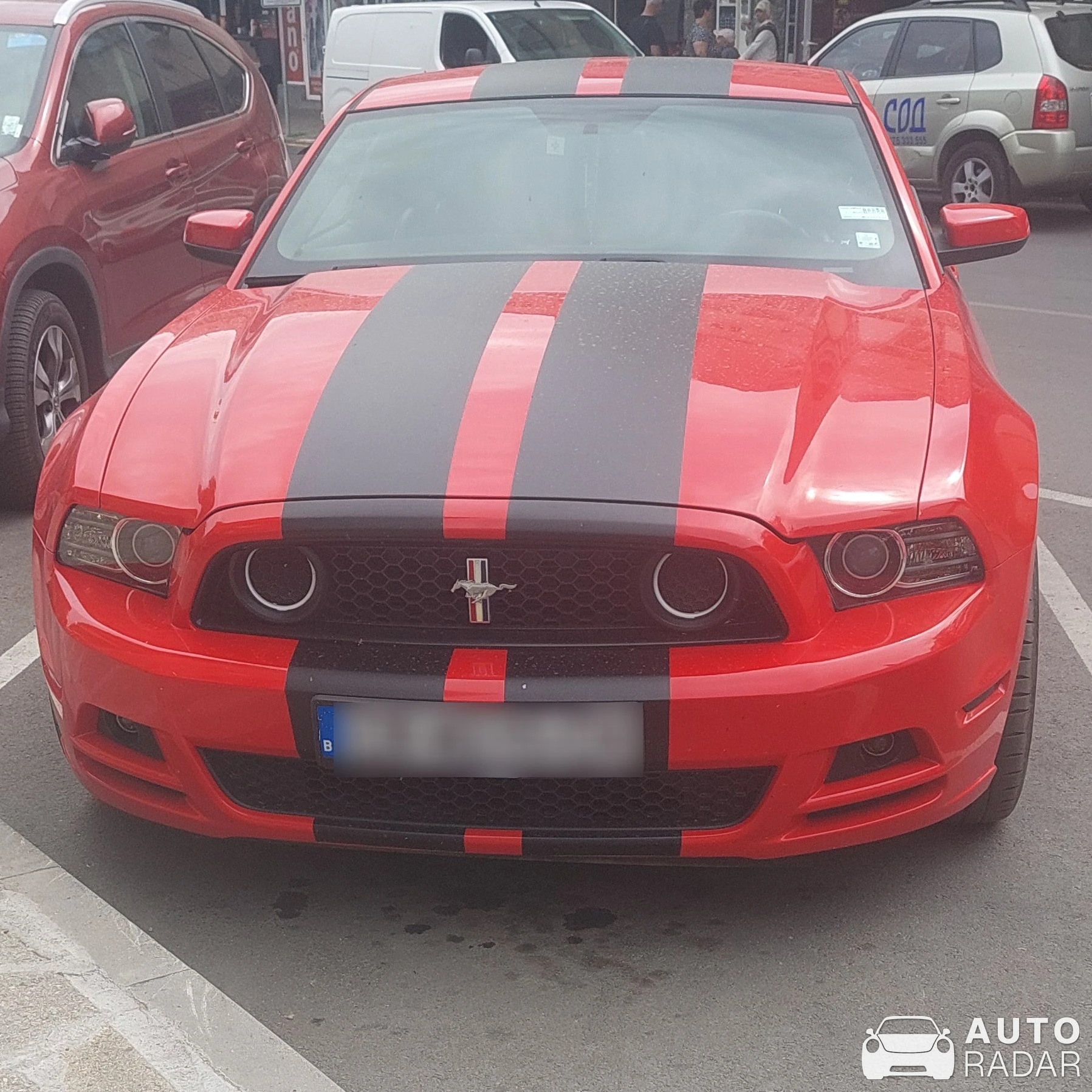 Ford Mustang GT350-H spotted in Kazanluk