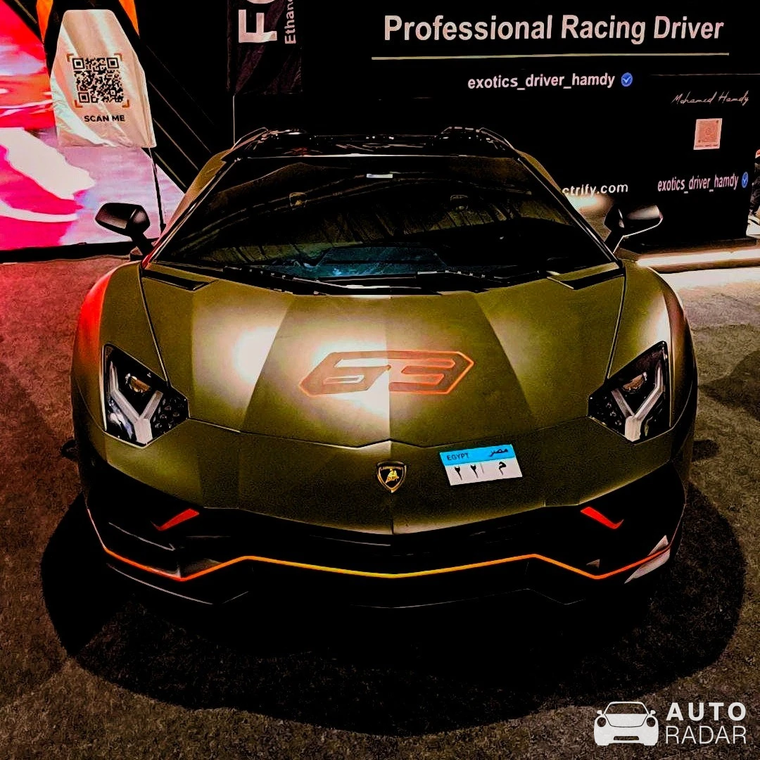 Lamborghini Aventador S LP740-4 spotted in Nasr City, Egypt