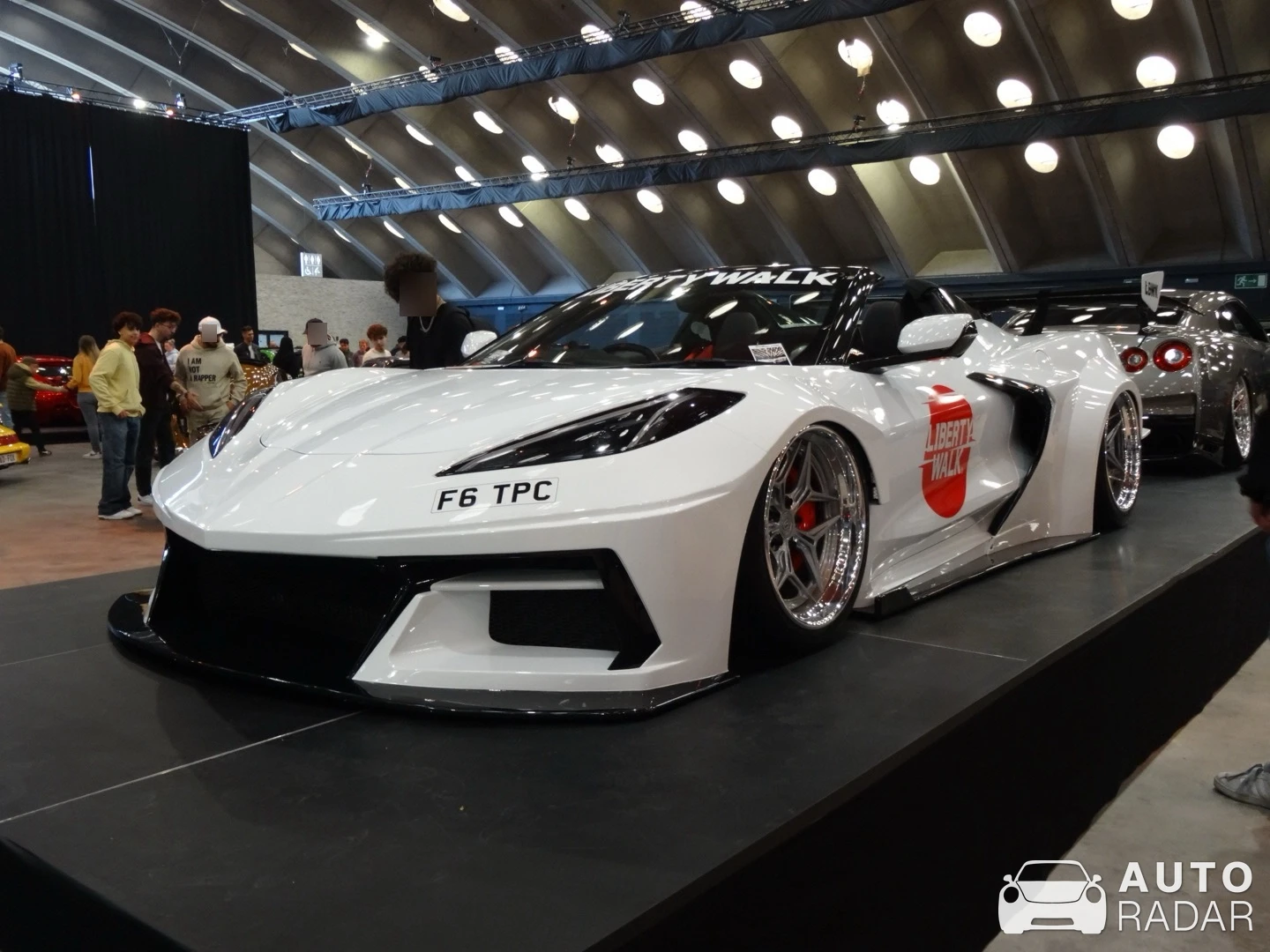 Chevrolet Corvette C8 Liberty Walk spotted in Leuven
