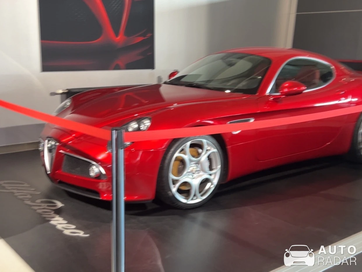 Alfa Romeo 8C Competizione spotted in Brno-Ivanovice, Czechia
