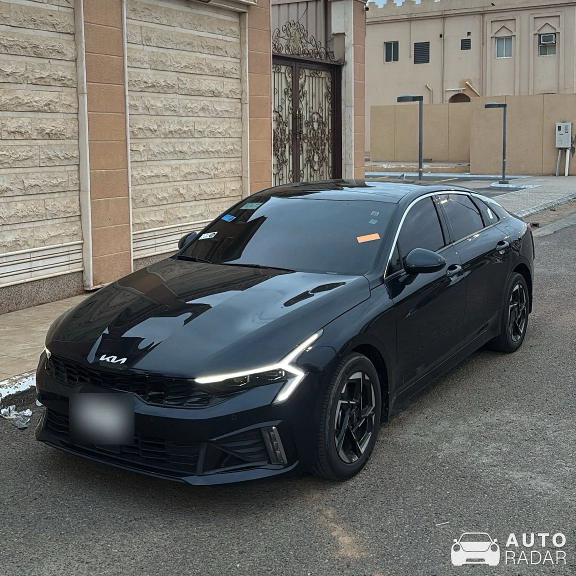 Kia Optima spotted in Tabuk