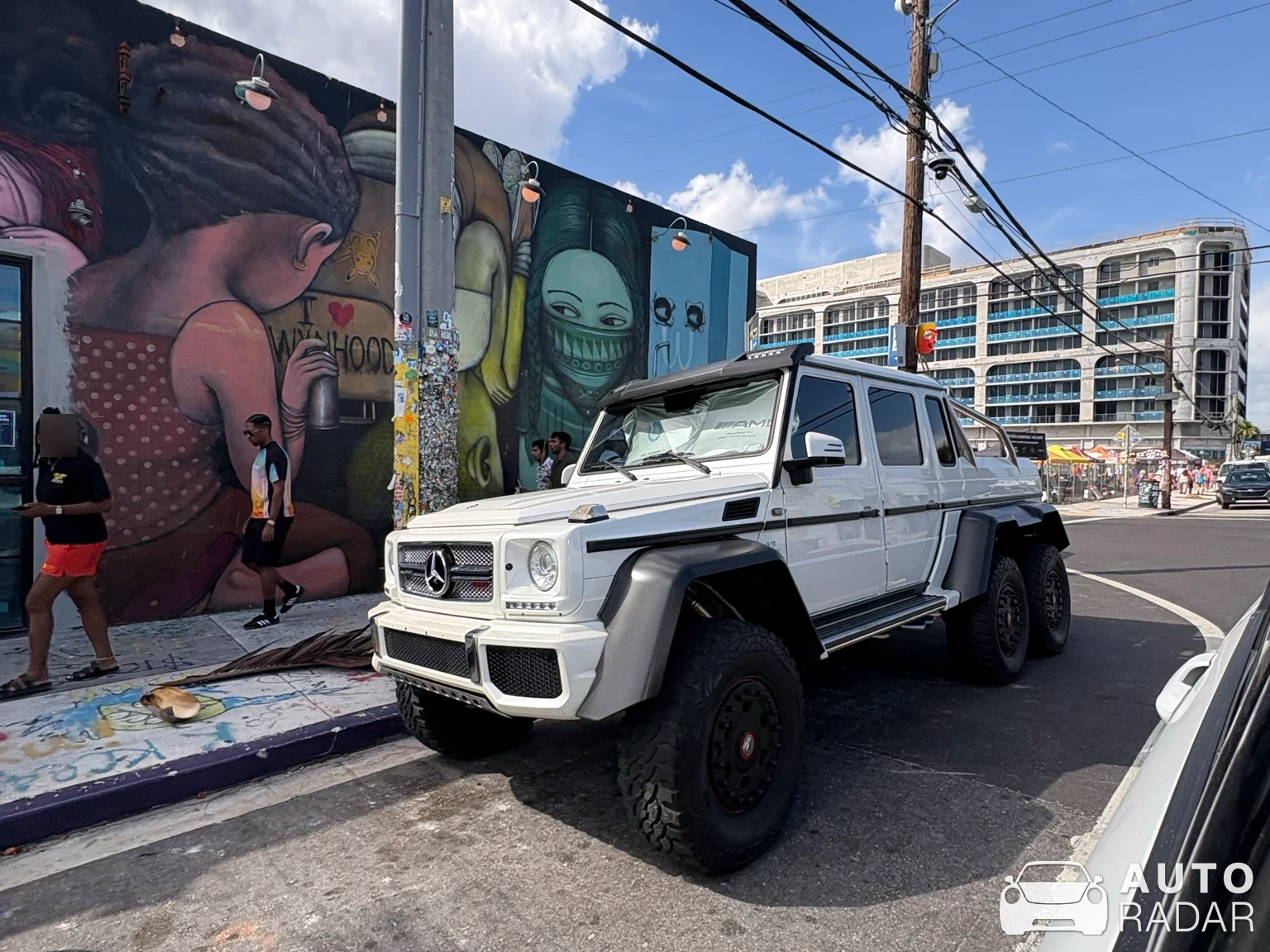 Mercedes-Benz G 63 AMG 6x6 spotted in Miami, Estados Unidos