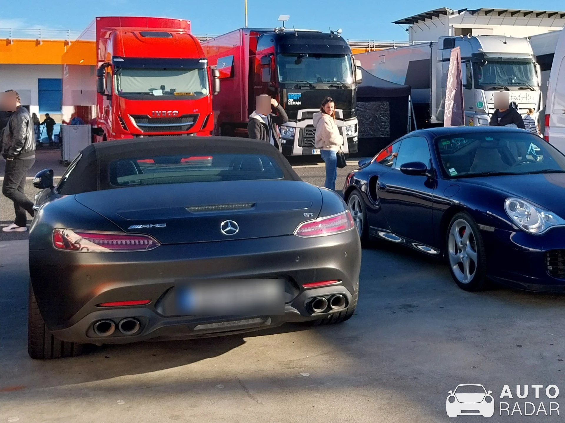 Mercedes-Benz GT Roadster R190 spotted in Alcabideche