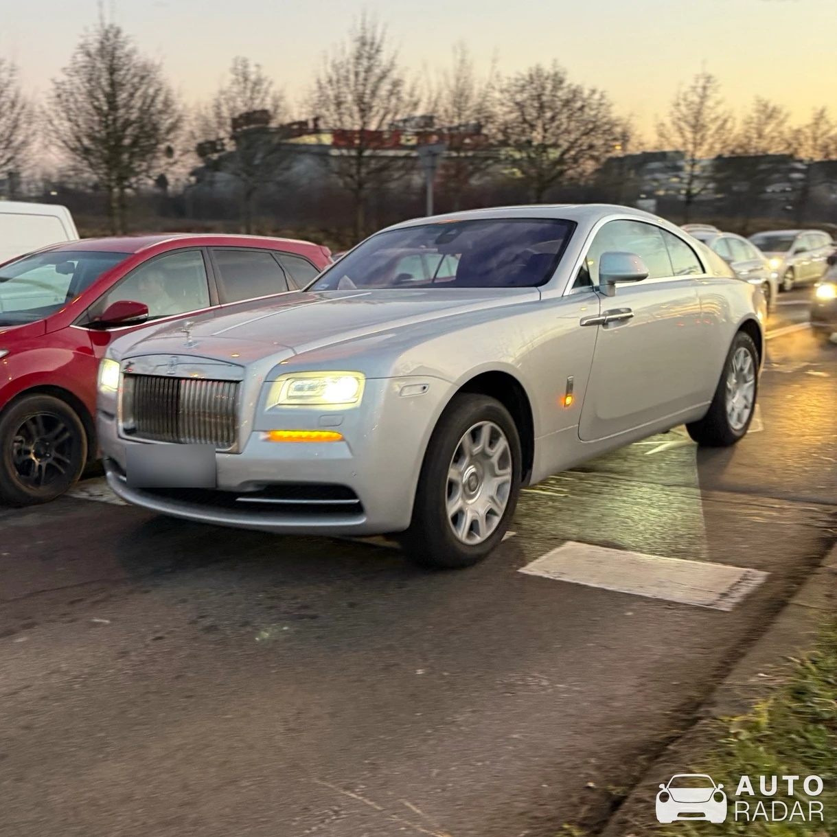 Rolls-Royce Wraith spotted in Poznań, Polska