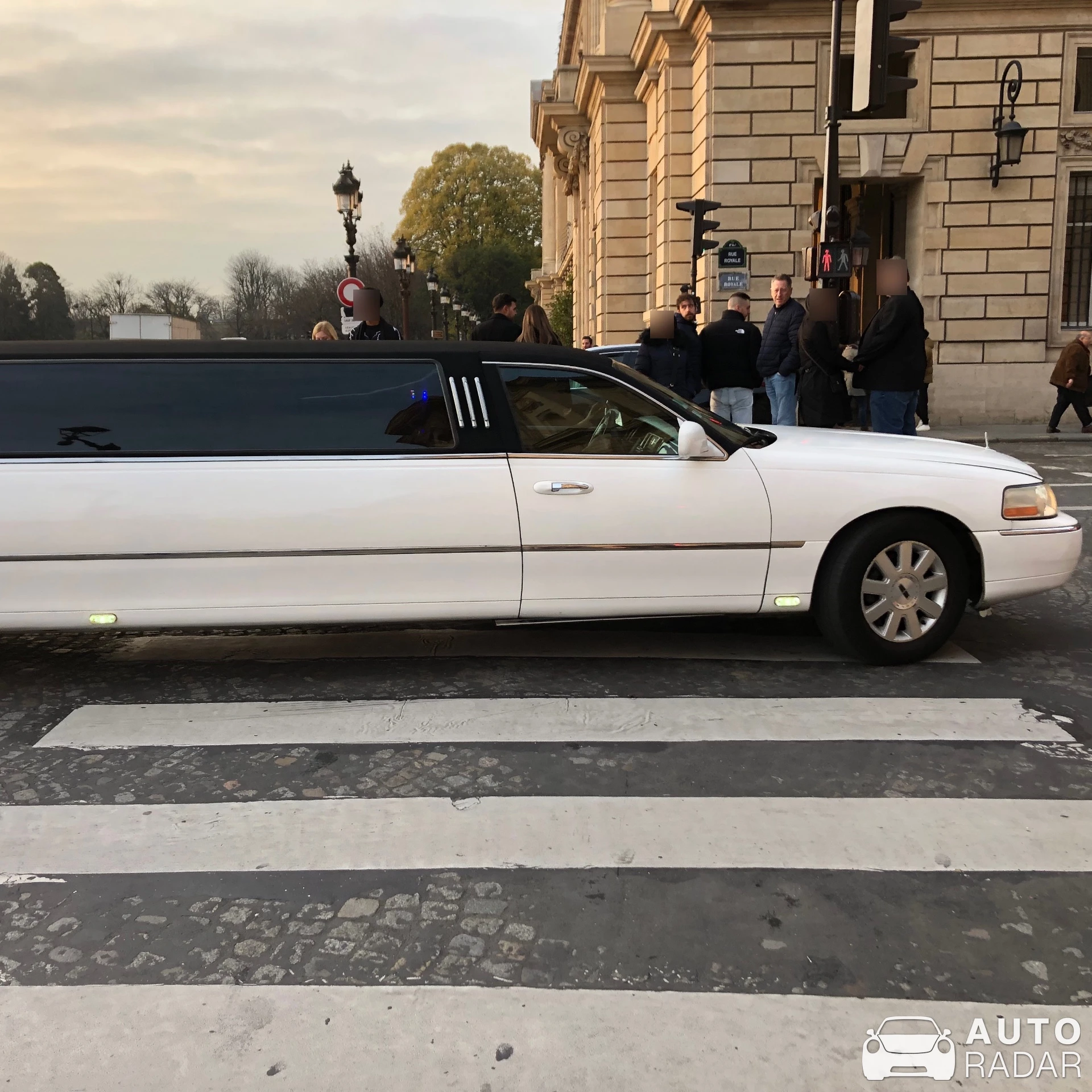 Lincoln Town Car spotted in Paris, France