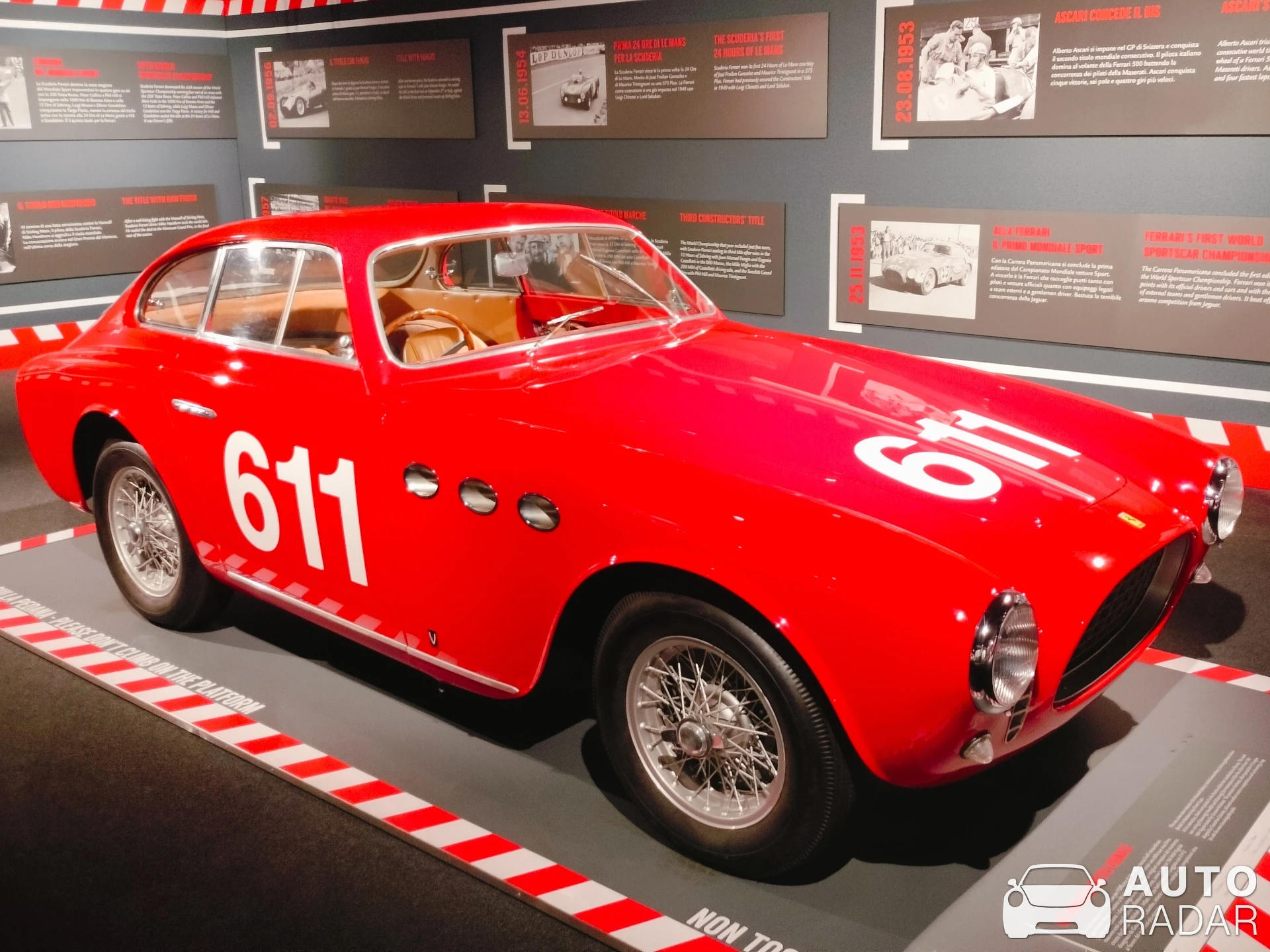 Ferrari 166 MM Vignale Berlinetta spotted in Maranello