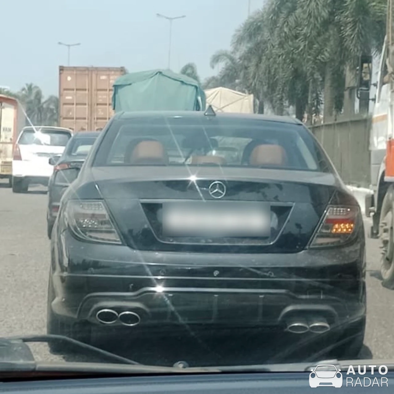 Mercedes-Benz Domanig C 63 AMG W204 spotted in Thane
