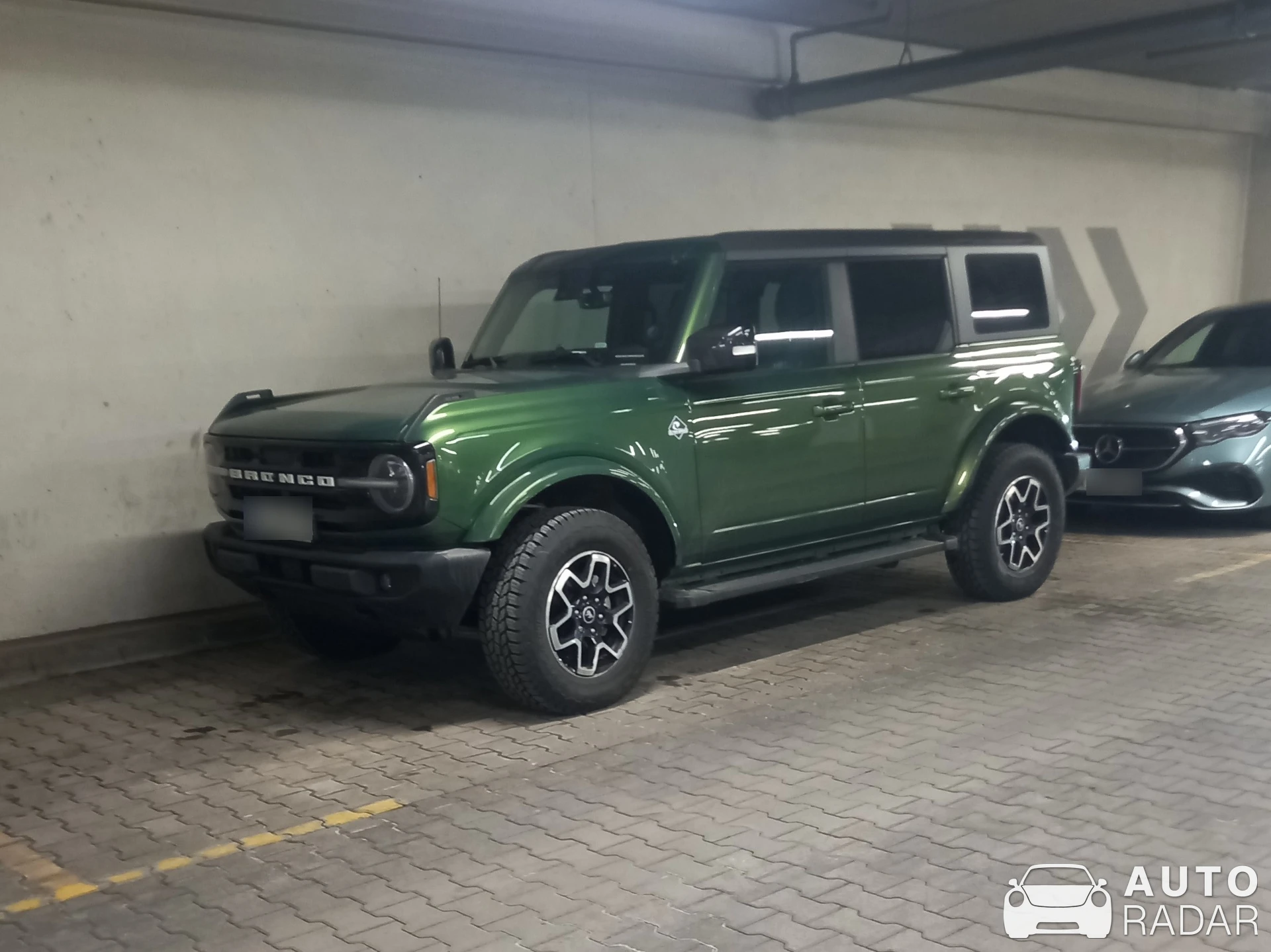 Ford Bronco spotted in Budapest, Hungary