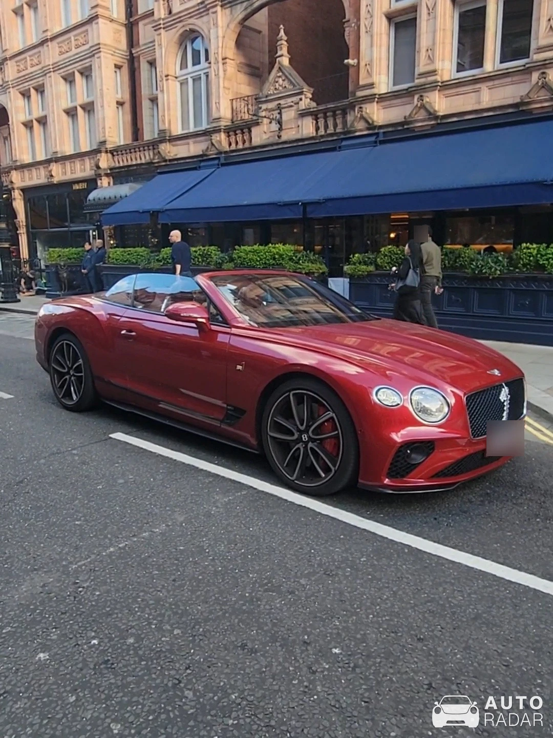 Bentley Continental GTC 2018 Number 1 Edition spotted in London
