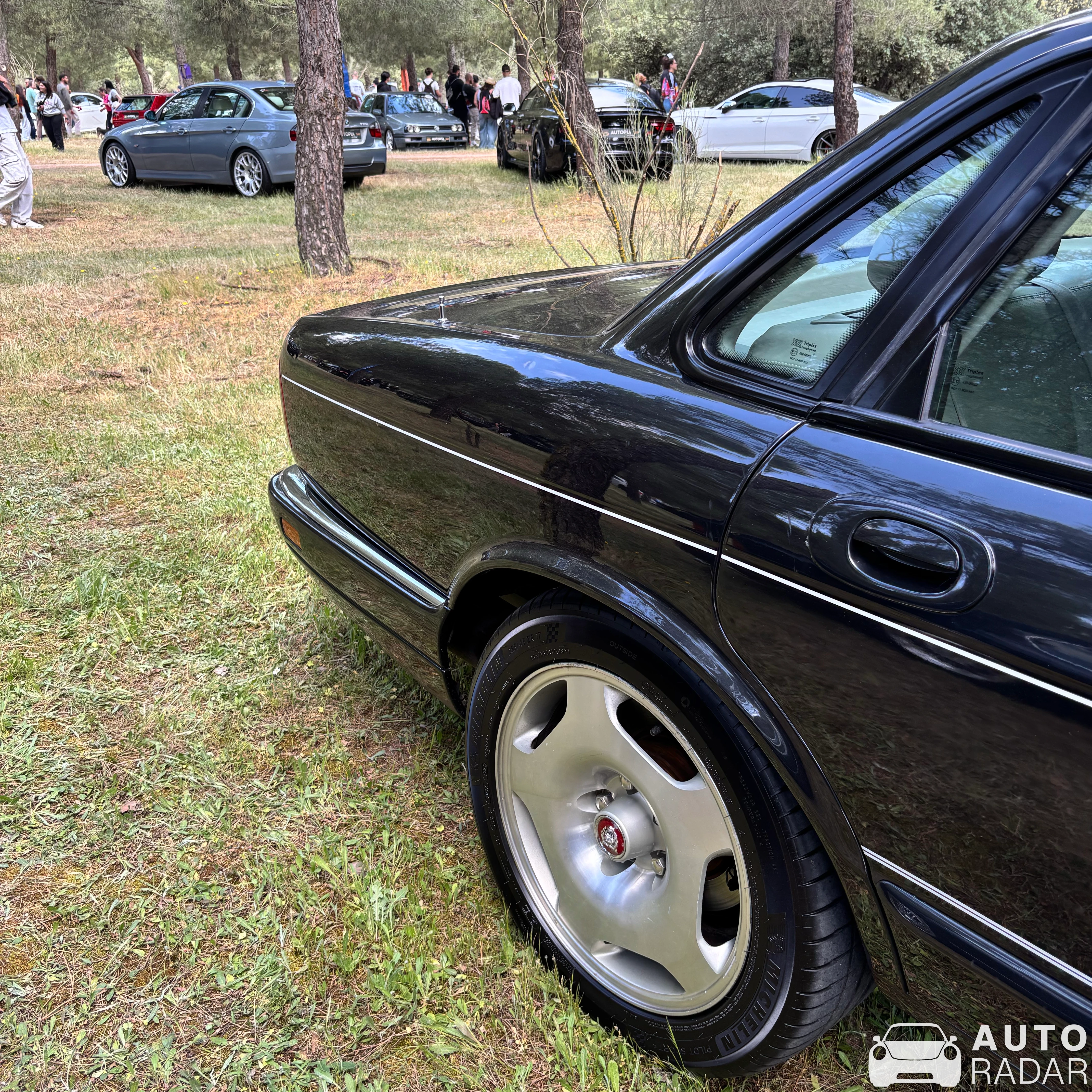 Jaguar XJR spotted in Madrid