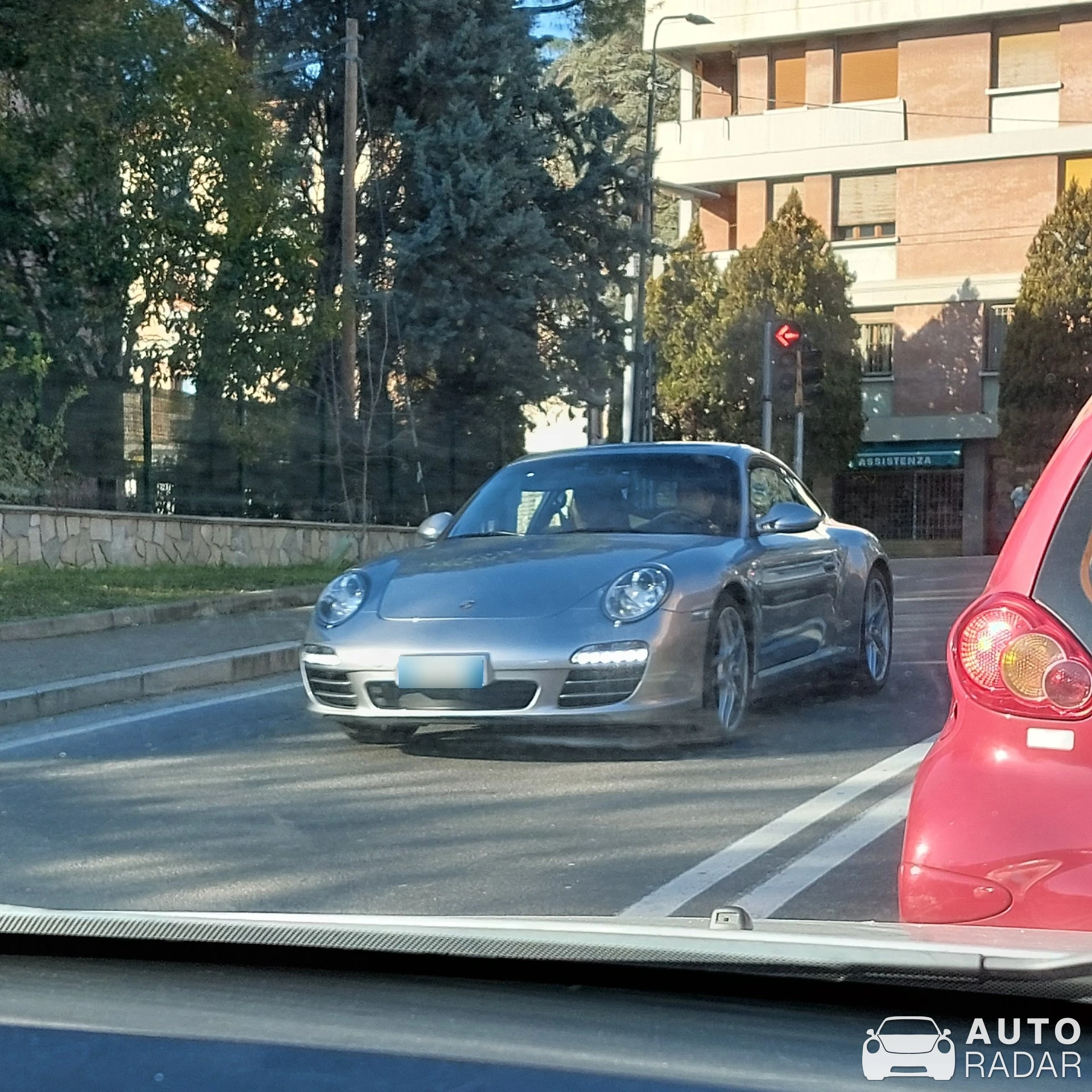 Porsche 997 Carrera S spotted in Trappolone, Italy