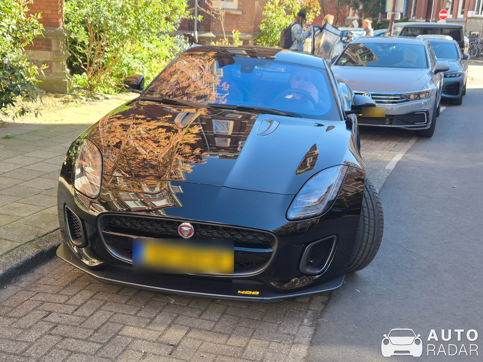 Jaguar F-Type 400 Sport Coupé spotted in Amsterdam