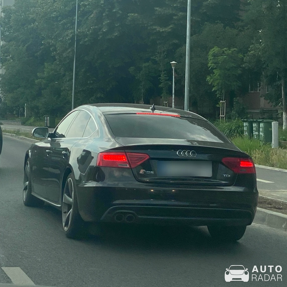 Audi A5 F5 spotted in București