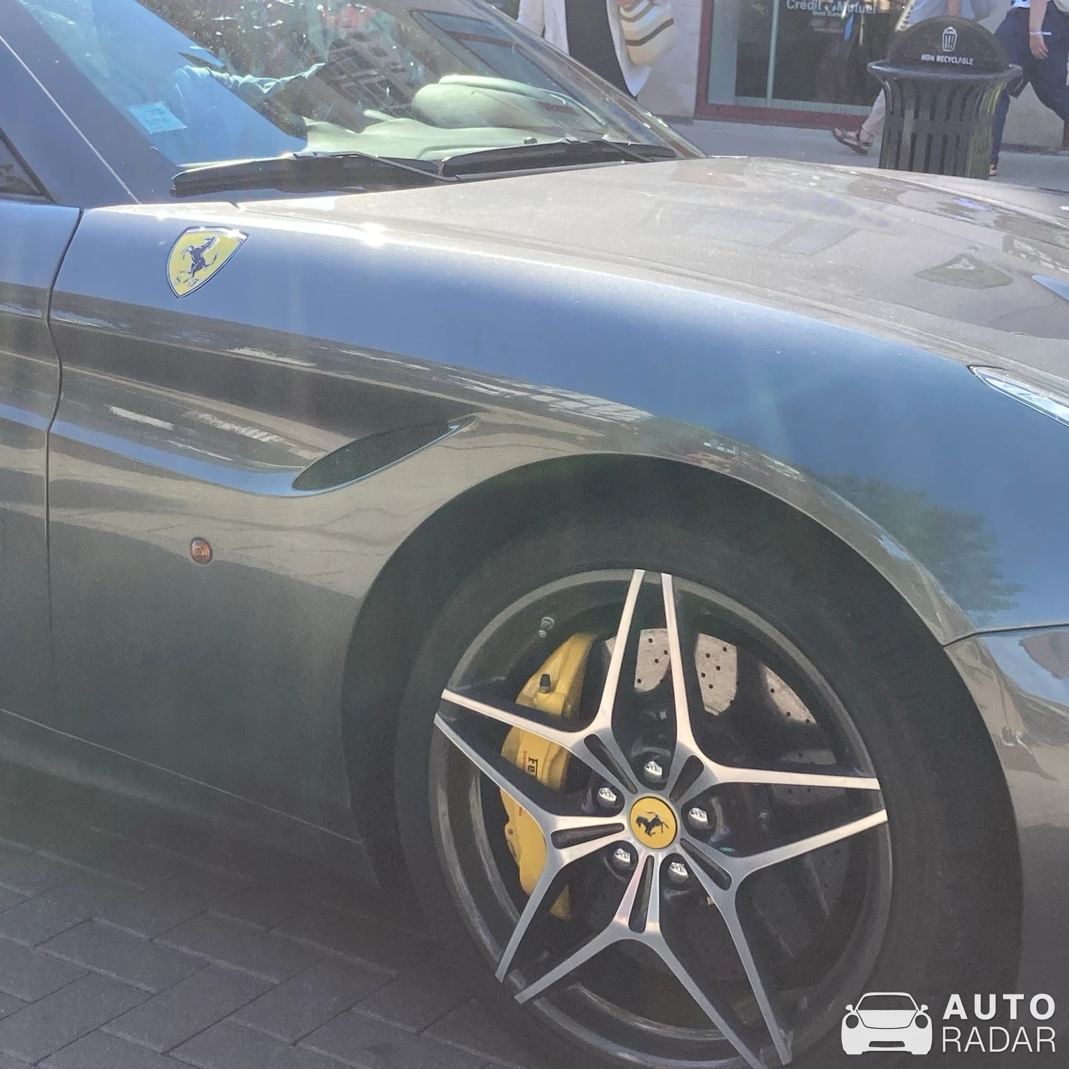 Ferrari California T spotted in Lille, France