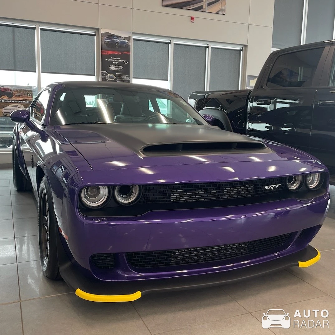 Dodge Challenger SRT Demon 170 spotted in Strathmore, Canada