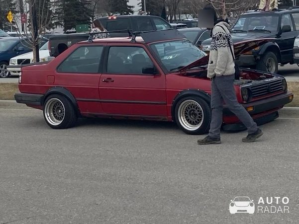 Volkswagen Jetta Mk2 spotted in Calgary