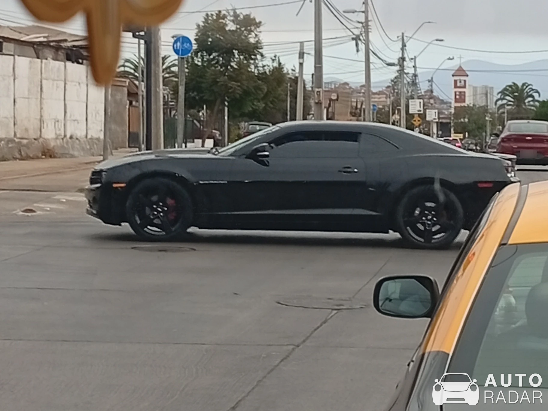 Chevrolet Camaro SS spotted in La Serena