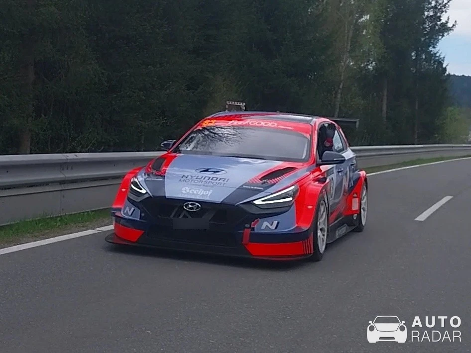 Hyundai i30 N TCR spotted in Semriach