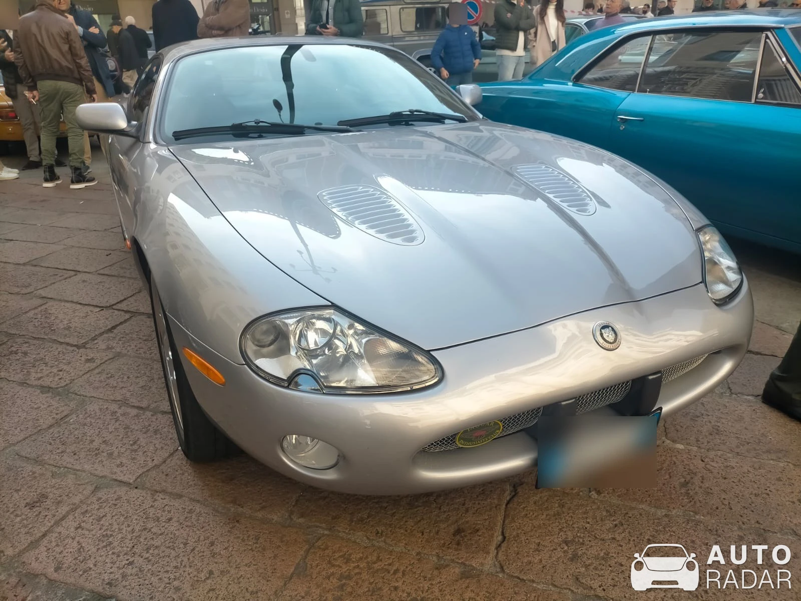 Jaguar XKR 4.2-S spotted in Milano, Italy
