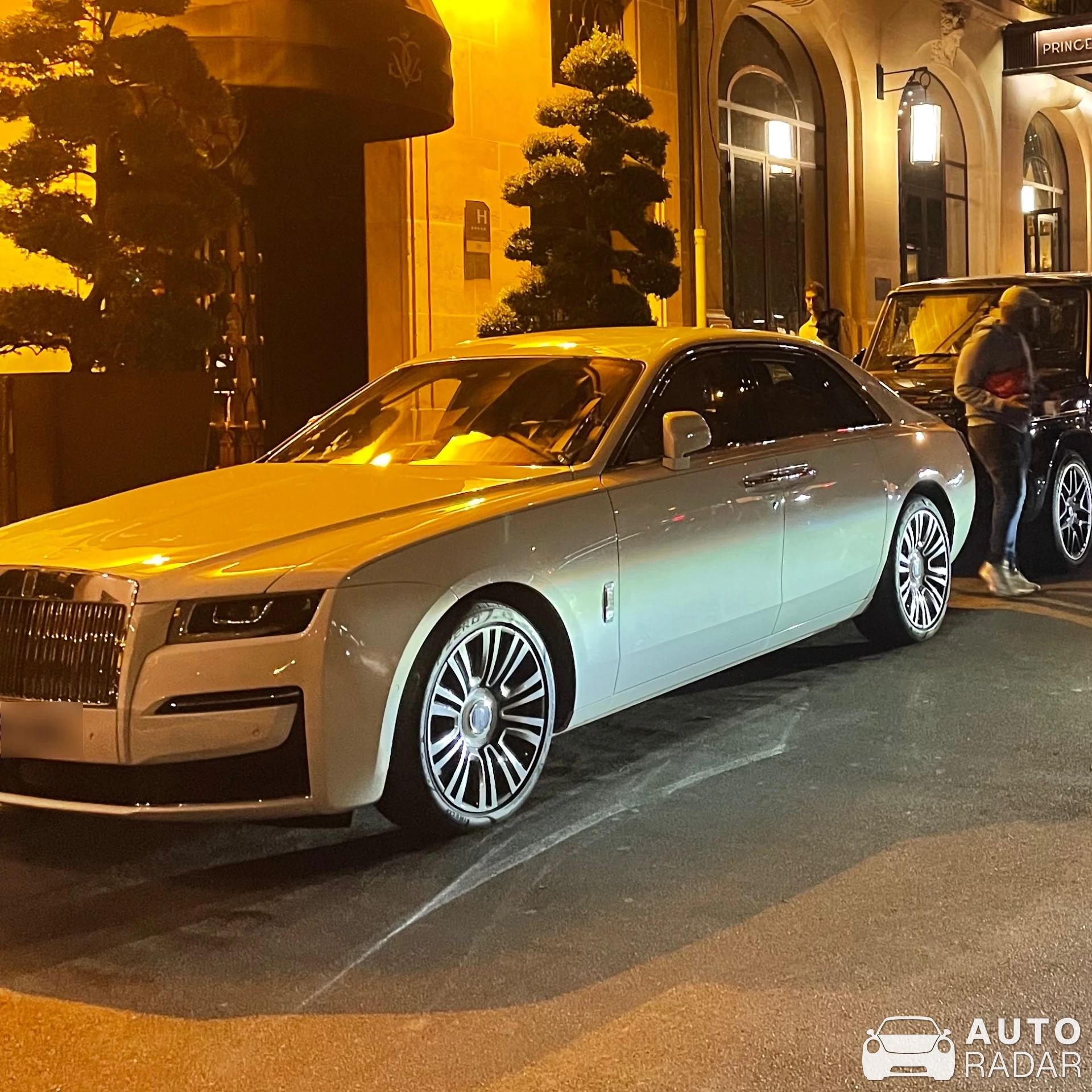 Rolls-Royce Wraith spotted in Paris, France