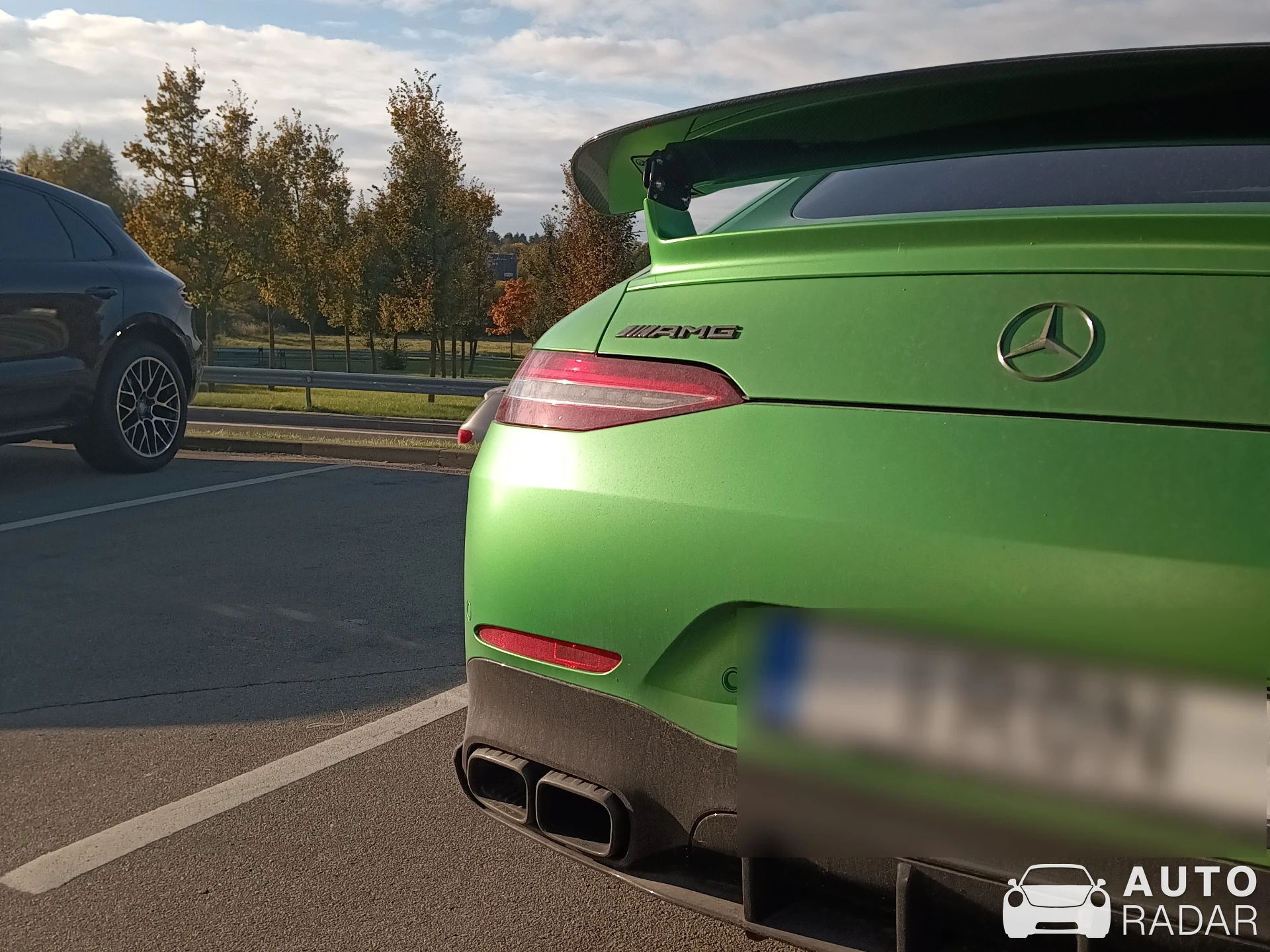 Mercedes-AMG GT R C190 EAG Performance spotted in Vilnius, Lithuania