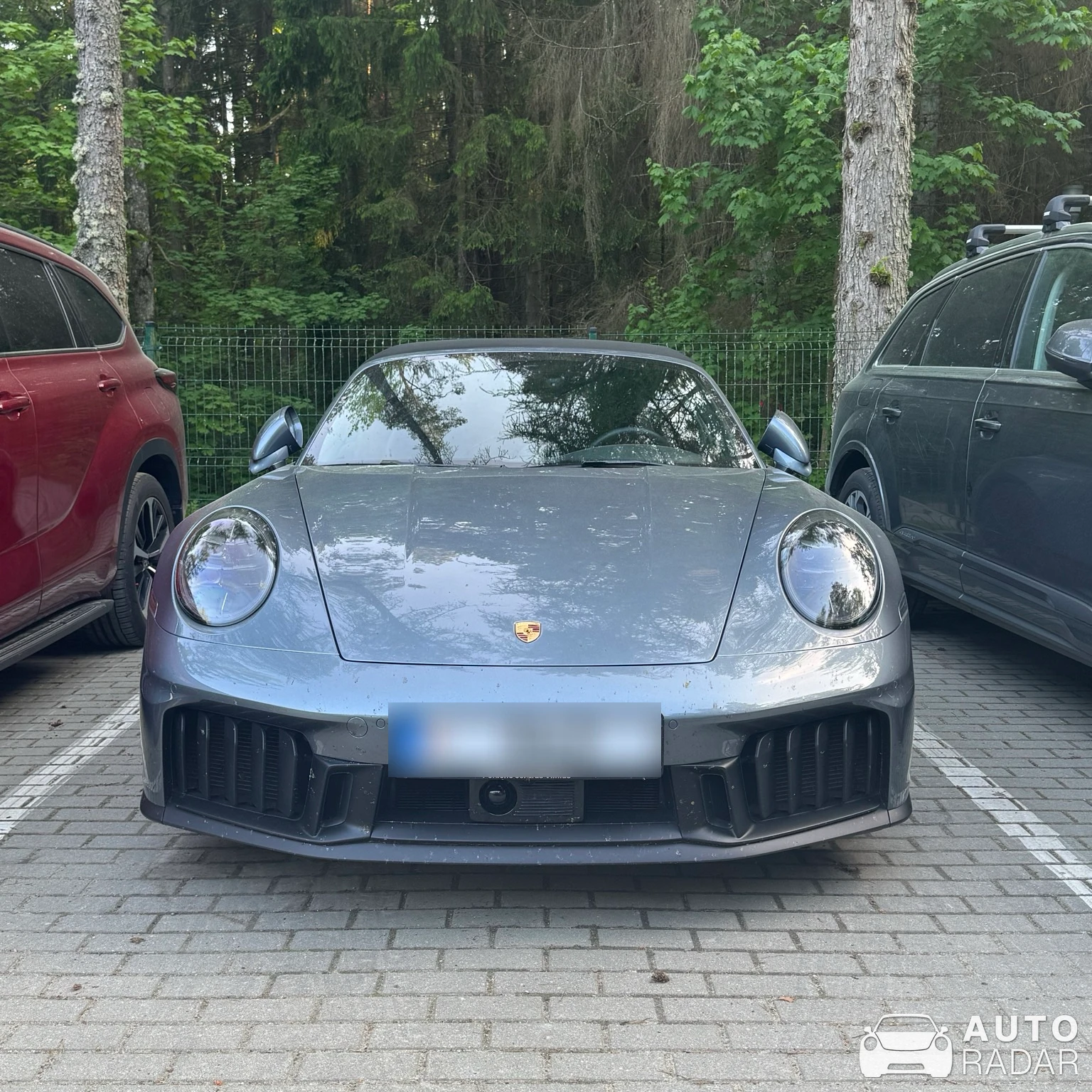 Porsche 992 Carrera Cabriolet MkII spotted in Anykščiai
