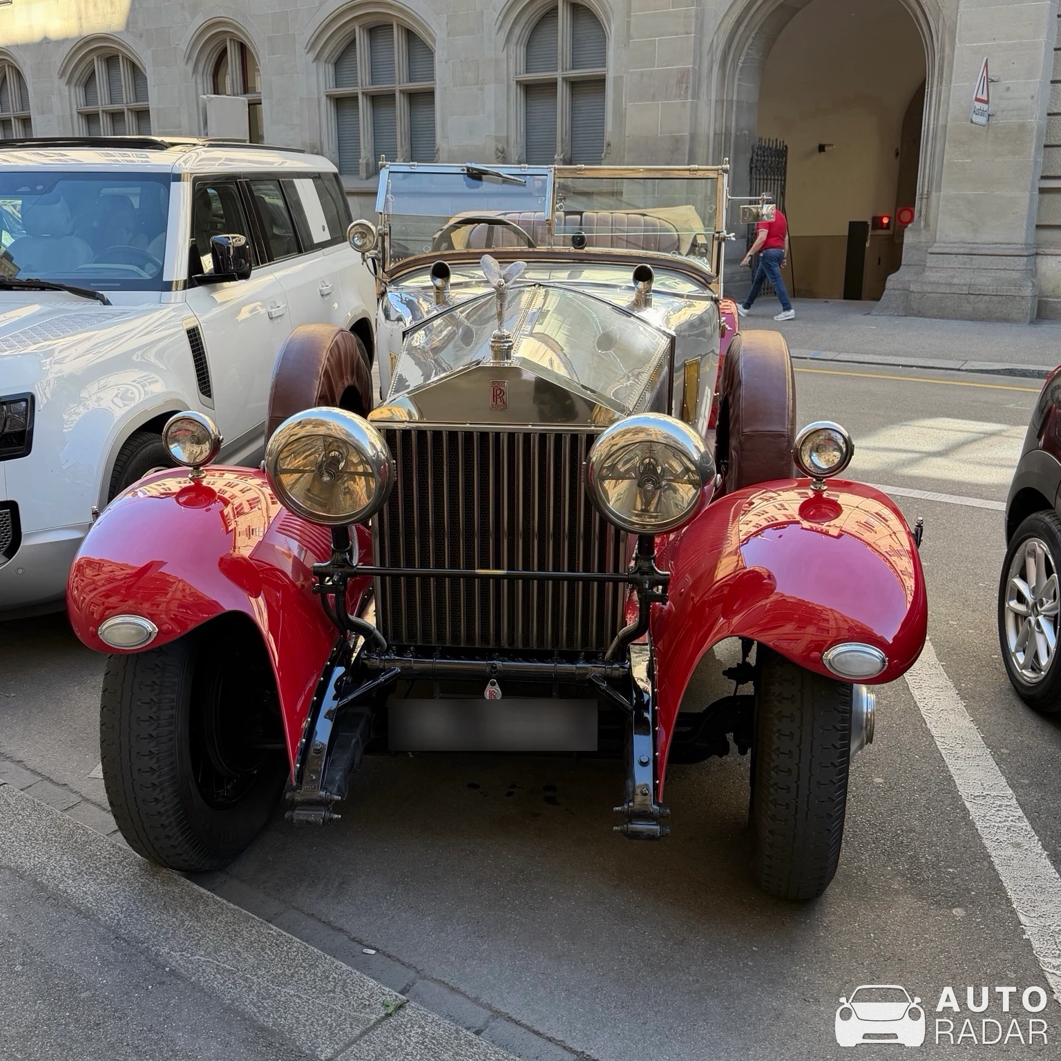 Rolls-Royce Silver Ghost spotted in Zürich