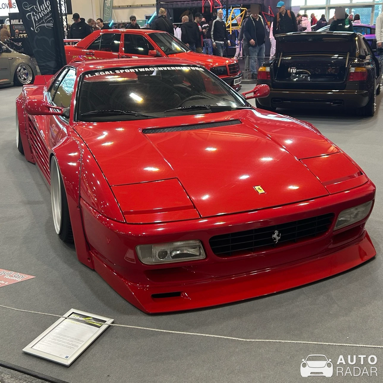 Ferrari 488 GTB Liberty Walk Widebody spotted in Essen